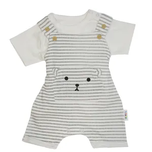 ست تی شرت و سرهمی نوزاد بی بی ناز کد 346