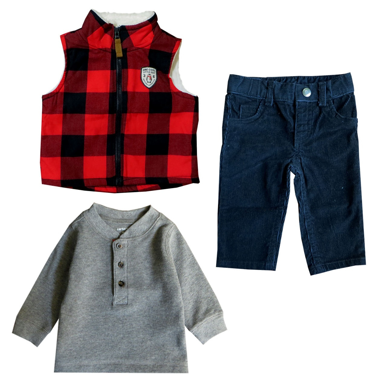 ست 3 تکه لباس نوزادی پسرانه کارترز کد 1363