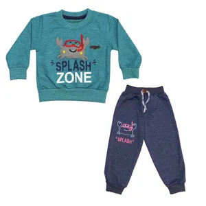 ست سویشرت و شلوار نوزادی پسرانه کد IR-B1-2