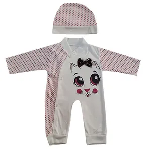 ست سرهمی و کلاه نوزاد کد M-029