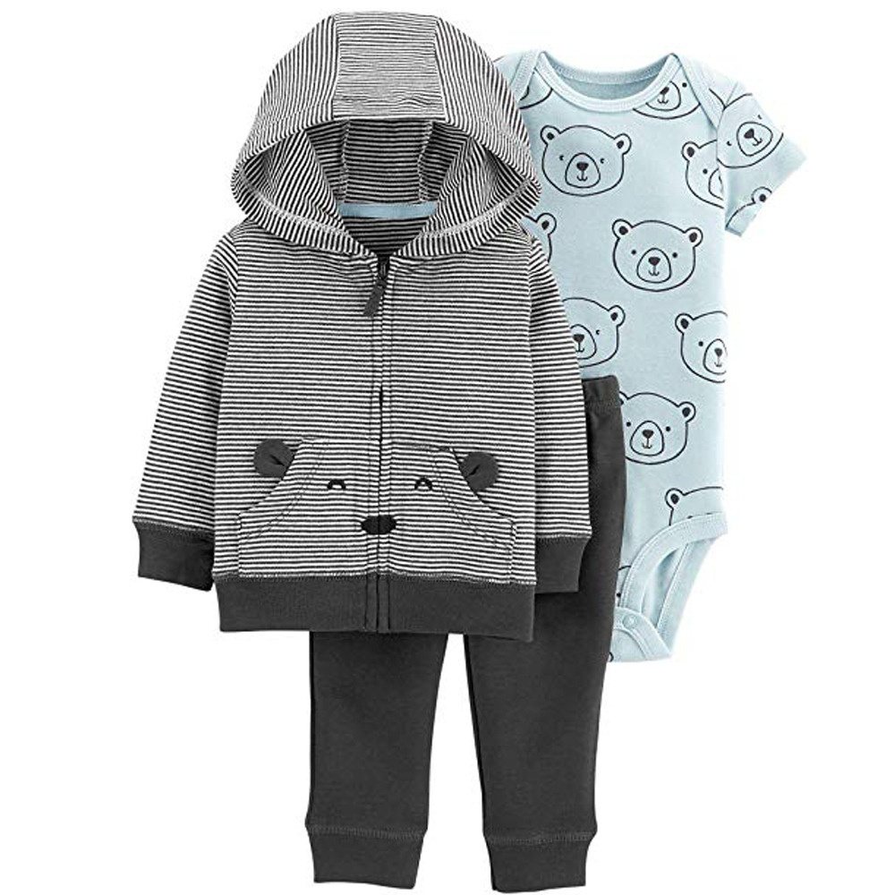 ست 3 تکه نوزادی پسرانه کارترز کد 015