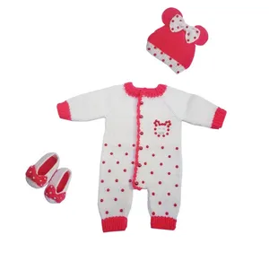 ست 3 تکه نوزادی دخترانه کد 002