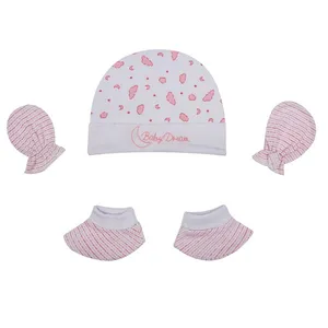 ست 3 تکه نوزادی دخترانه طرح cloud