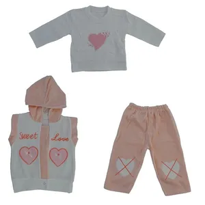 ست 3 تکه لباس نوزاد مدل TNO-1