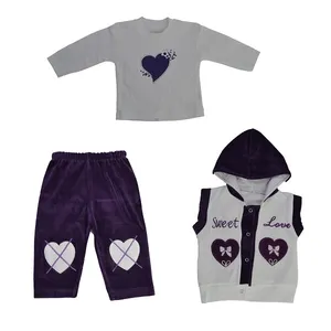 ست 3 تکه لباس نوزاد مدل TNO-2