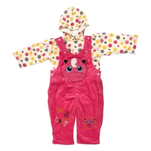 ست سویشرت و سرهمی نوزادی دخترانه کد SAR771