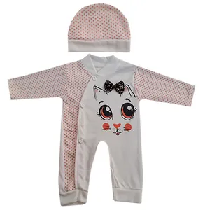 ست سرهمی و کلاه نوزاد کد M-024