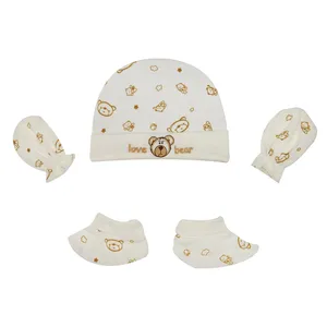 ست 3 تکه نوزادی طرح Bear