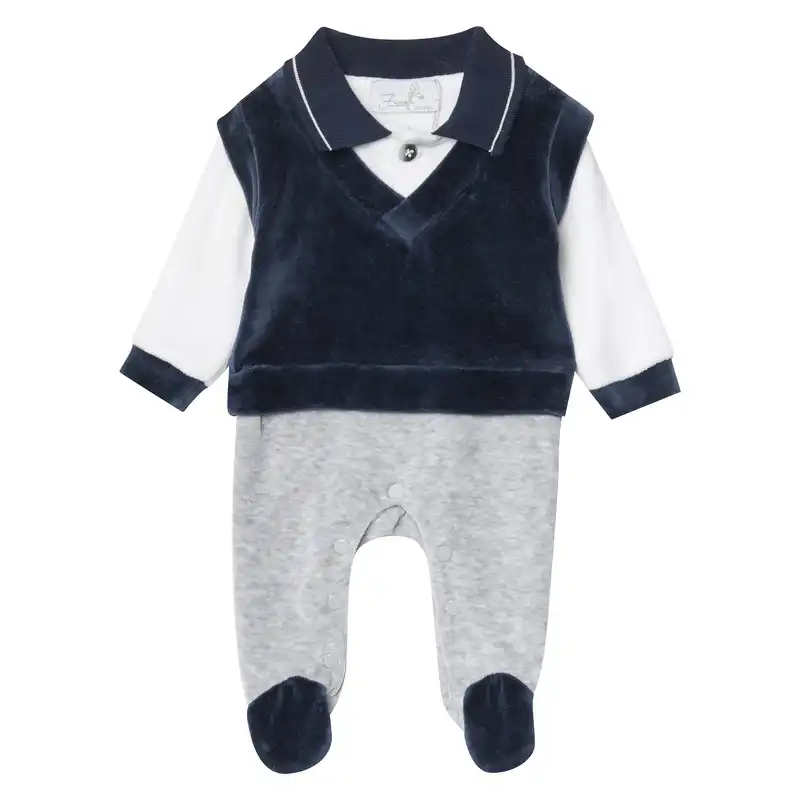 سرهمی نوزادی پسرانه فیورلا مدل مانا کد 2989