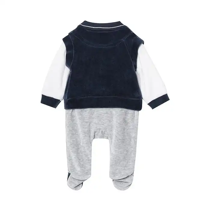 سرهمی نوزادی پسرانه فیورلا مدل مانا کد 2989