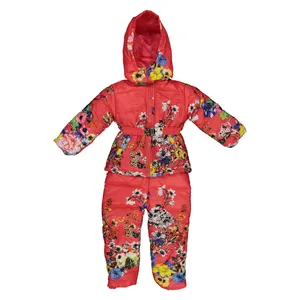 ست کاپشن و سرهمی نوزادی دخترانه کد ۰۰۵۰