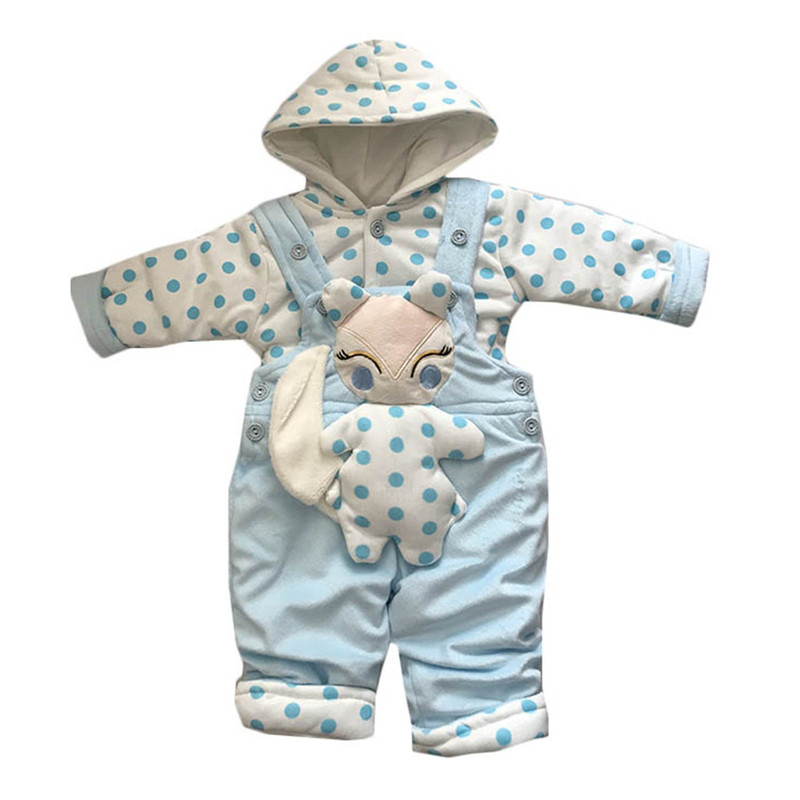 ست سویشرت و سرهمی نوزادی دخترانه کد 1249