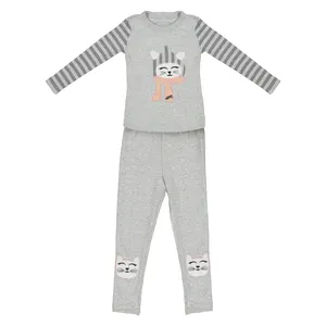 ست تی شرت و شلوار نوزادی دخترانه کد 20001