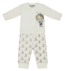 ست شومیز و شلوار نوزادی آنا بیبی کد 002