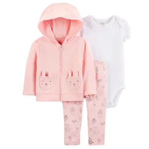 ست 3 تکه لباس نوزادی دخترانه کد 10860