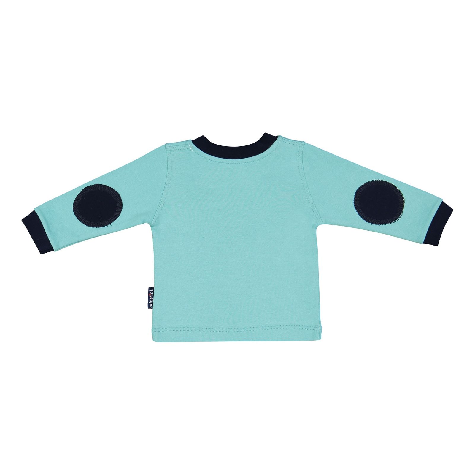 ست تی شرت و شلوار نوزادی آدمک مدل 2171101-54