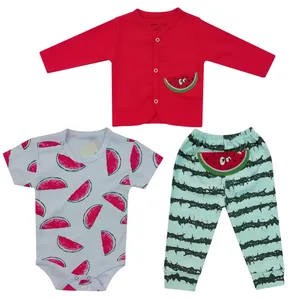 ست 3 تکه نوزادی مدل یلدا کد 980818