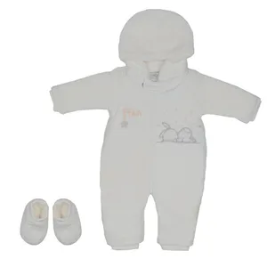 ست سرهمی و پاپوش نوزادی ایندیگو کد 29700