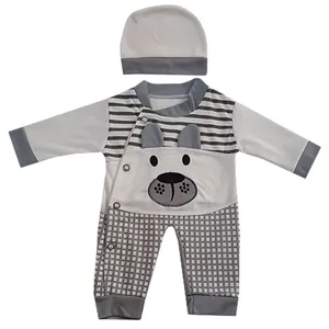 ست سرهمی و کلاه نوزاد کد M-028