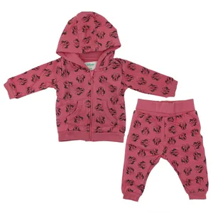 ست سویشرت و شلوار نوزادی دخترانه دیزنی کد 1301