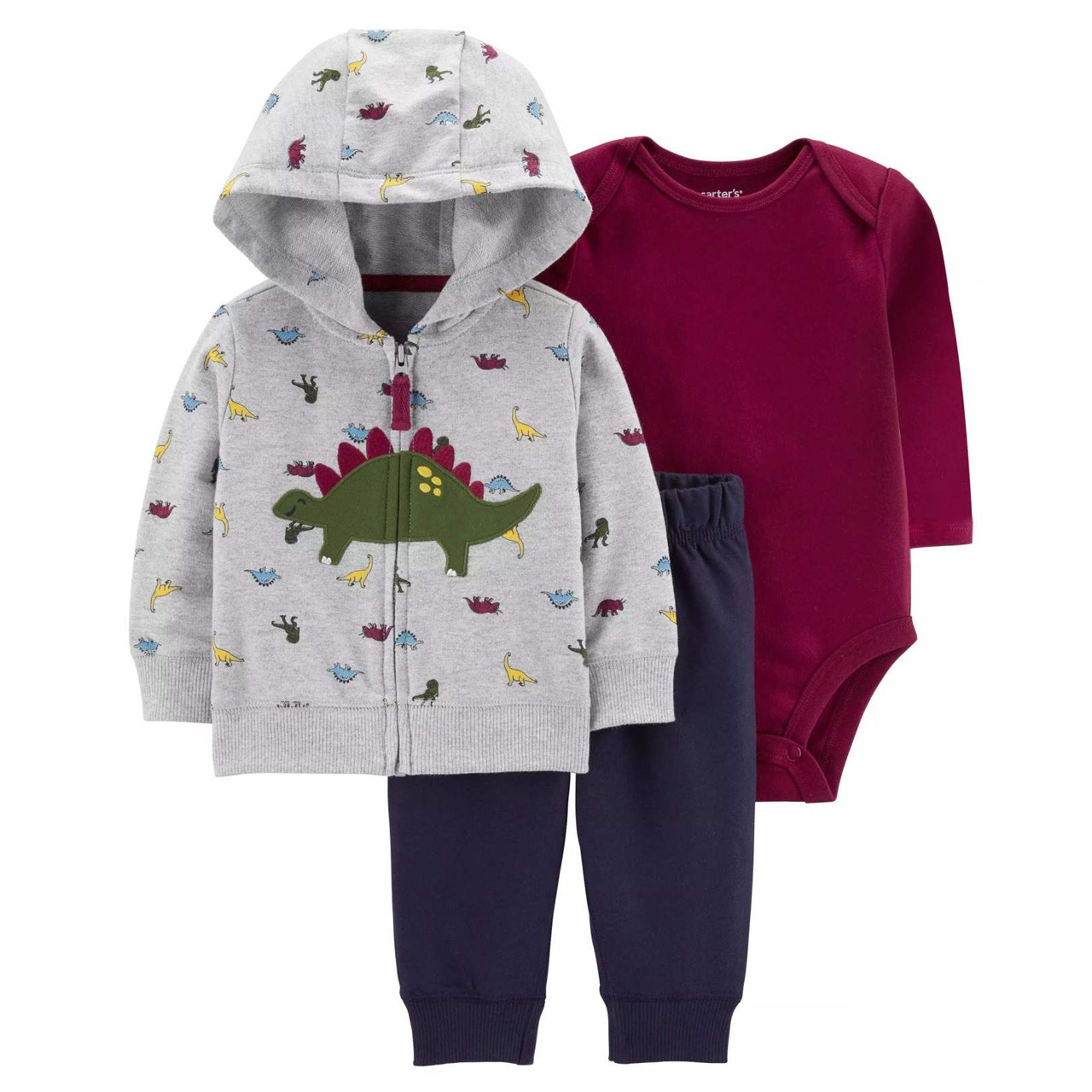  ست 3 تکه لباس نوزادی پسرانه کارترز کد 1077 -01