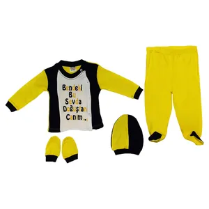 ست 4 تکه لباس نوزادی کد 65