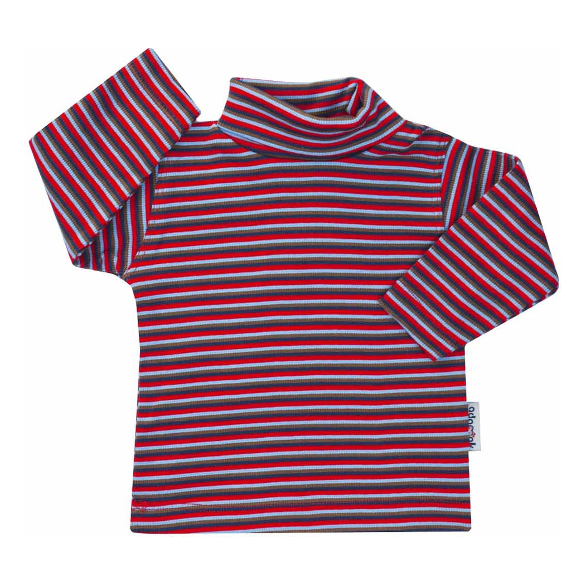 نقد و بررسی تی شرت آستین بلند نوزاد آدمک طرح راه راه کد 03-144401 توسط خریداران