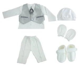 ست 5 تکه نوزادی پسرانه بیبی لیا مدل BL12020