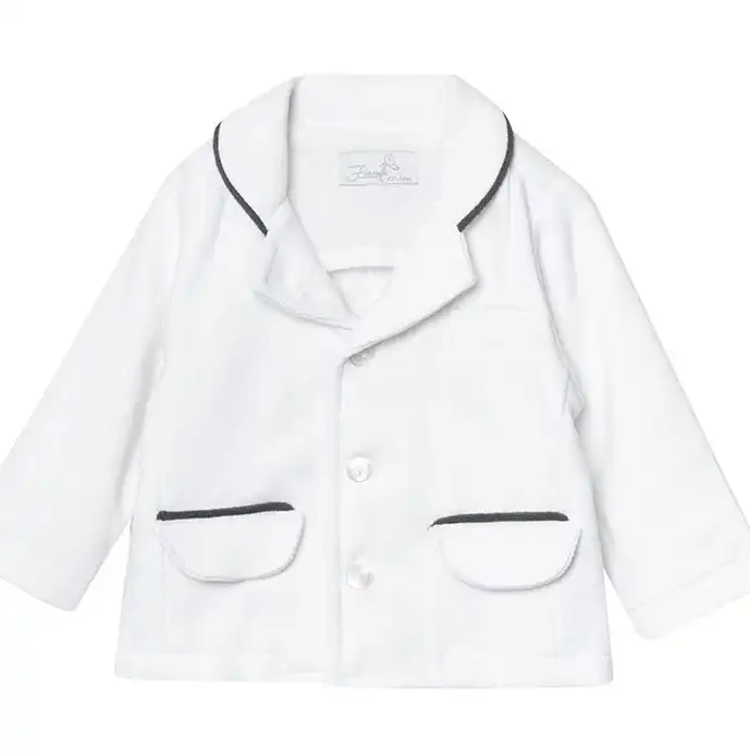 ست سه تکه نوزادی پسرانه فیورلا مدل پاکان کد 2924