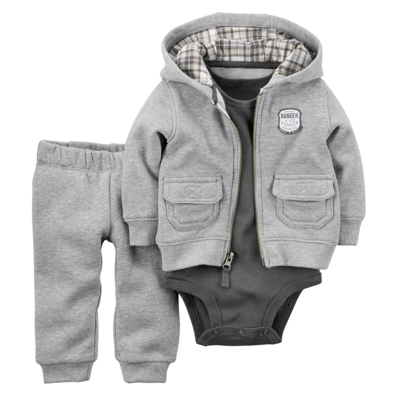  ست 3 تکه لباس نوزادی پسرانه کارترز کد 811-01