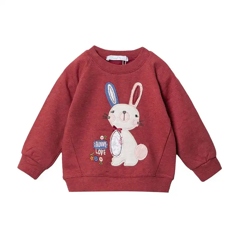 ست سویشرت و شلوار نوزادی دخترانه فیورلا مدل خرگوش خانم کد 2932