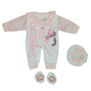 ست 3 تکه لباس نوزاد کد 71133SO