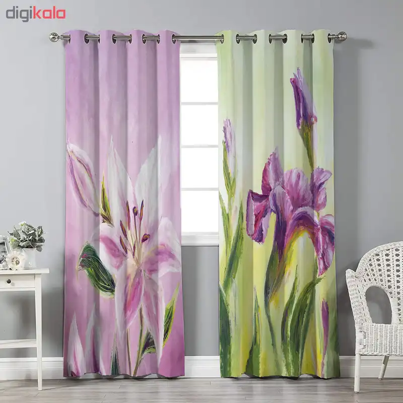 پرده نیروانا مدل pm2018 سایز 280 × 140 سانتی متر