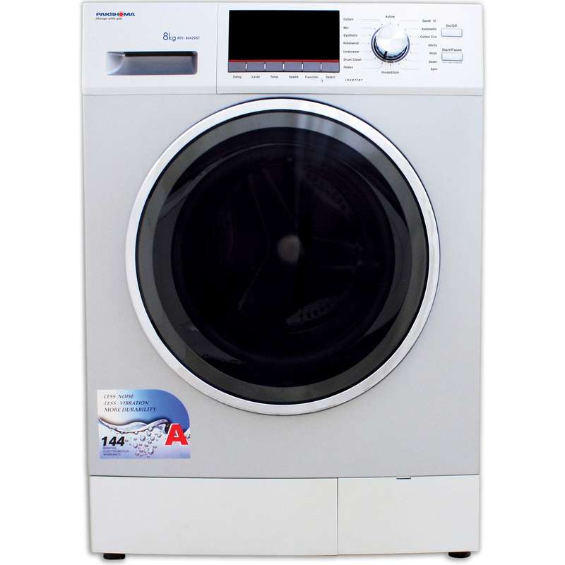 ماشین لباسشویی پاکشوما مدل WFI-80429 با ظرفیت 8 کیلوگرم