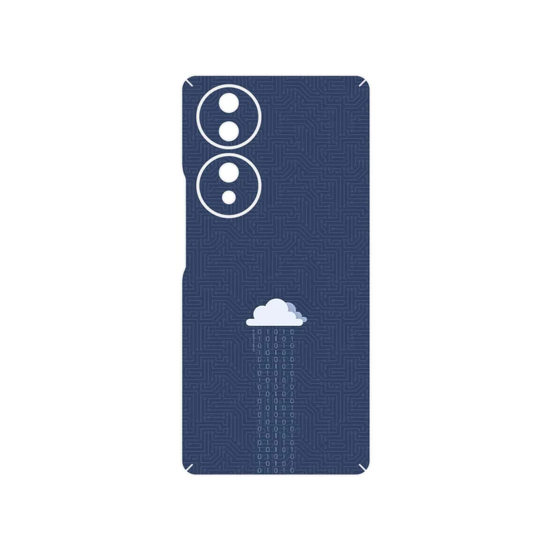 برچسب پوششی ماهوت مدل Minimal Data Cloud مناسب برای گوشی موبایل آنر 70