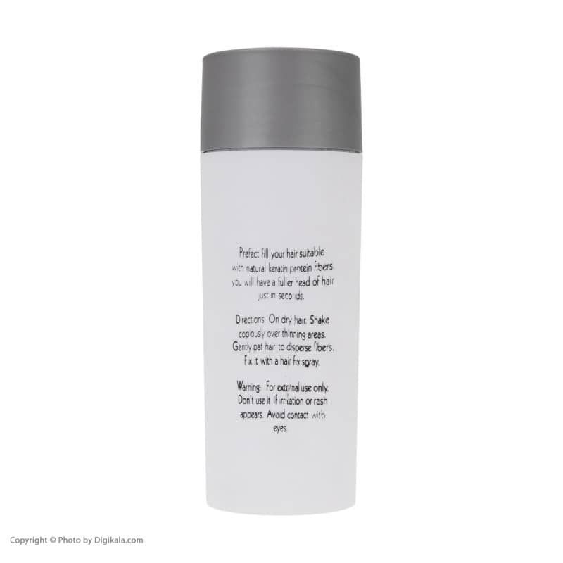 پودر پر پشت کننده مو پرایمر هیرفیلر کد 04 وزن 50 گرم رنگ قهوه ای -  - 2