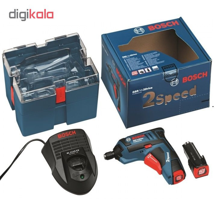 پیچ گوشتی شارژی بوش مدل GSR Mx2Drive پیچ گوشتی شارژی بوش مدل GSR Mx2Drive