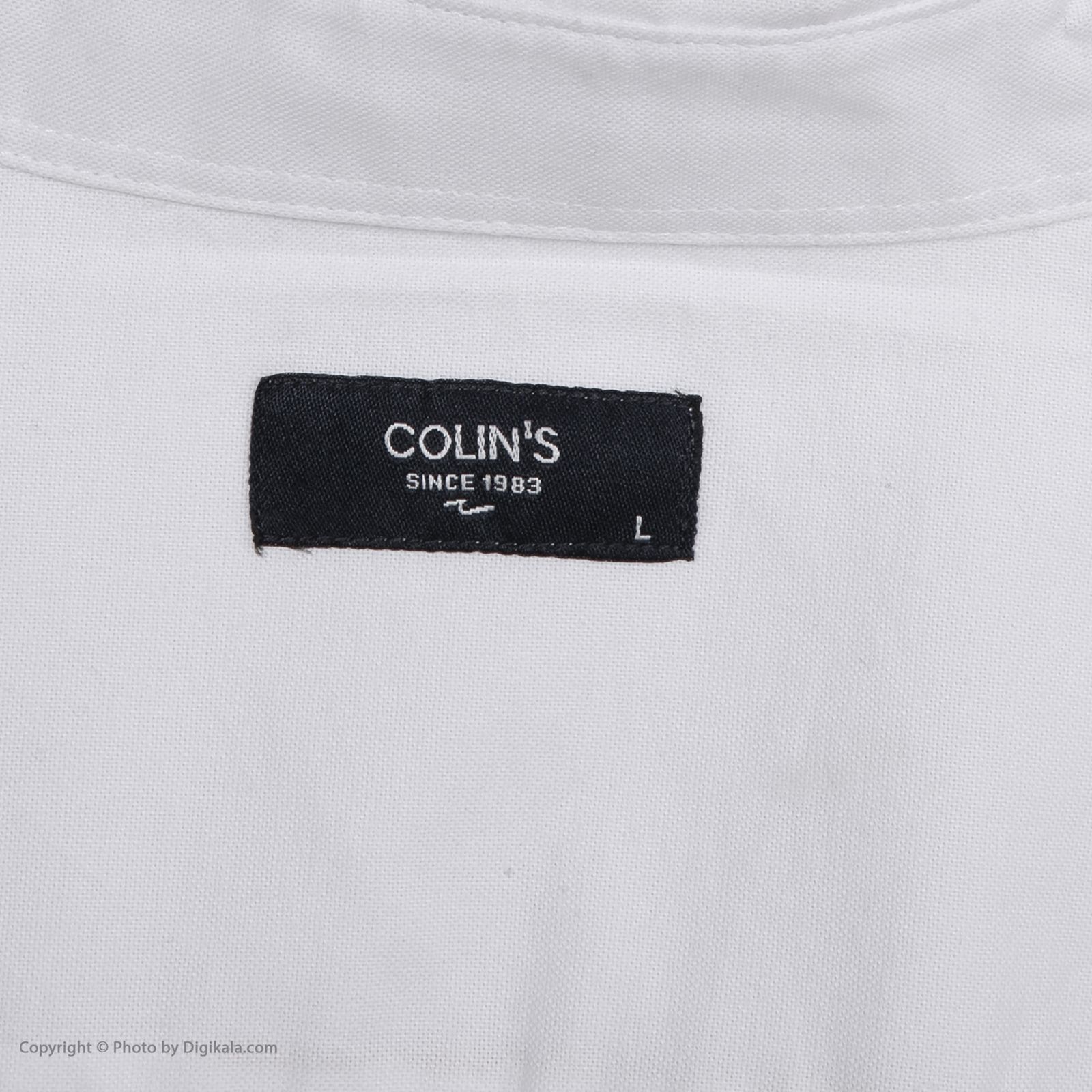 پیراهن مردانه کالینز مدل CL1031842-WHITE -  - 6