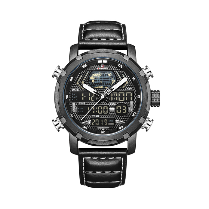 ساعت مچی عقربه ای مردانه نیوی فورس مدل NF9160 BWB              ارزان