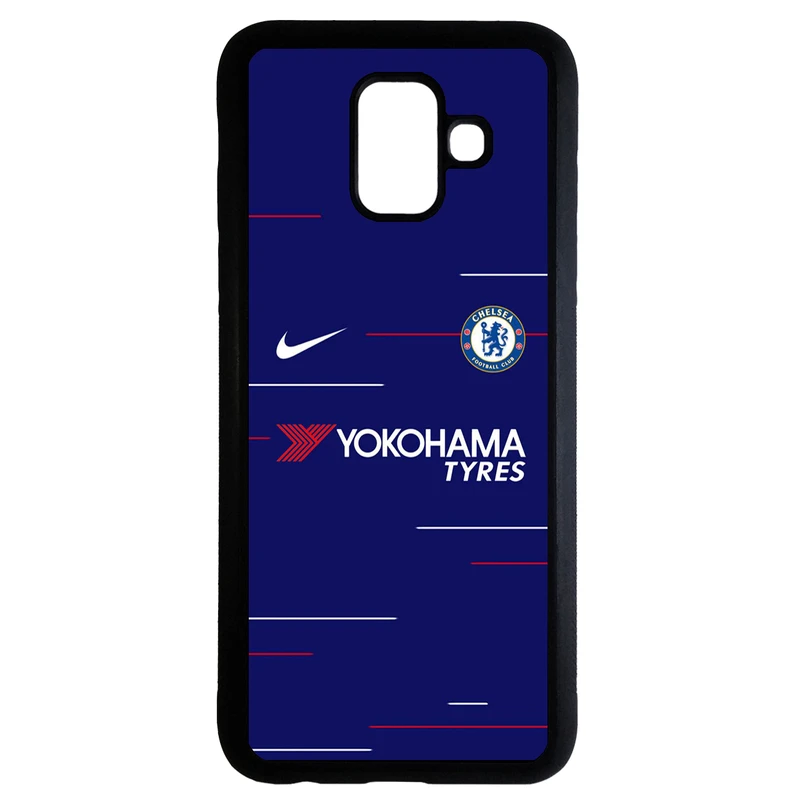 کاور طرح لباس تیم چلسی کد 1105340 مناسب برای گوشی موبایل سامسونگ galaxy j6