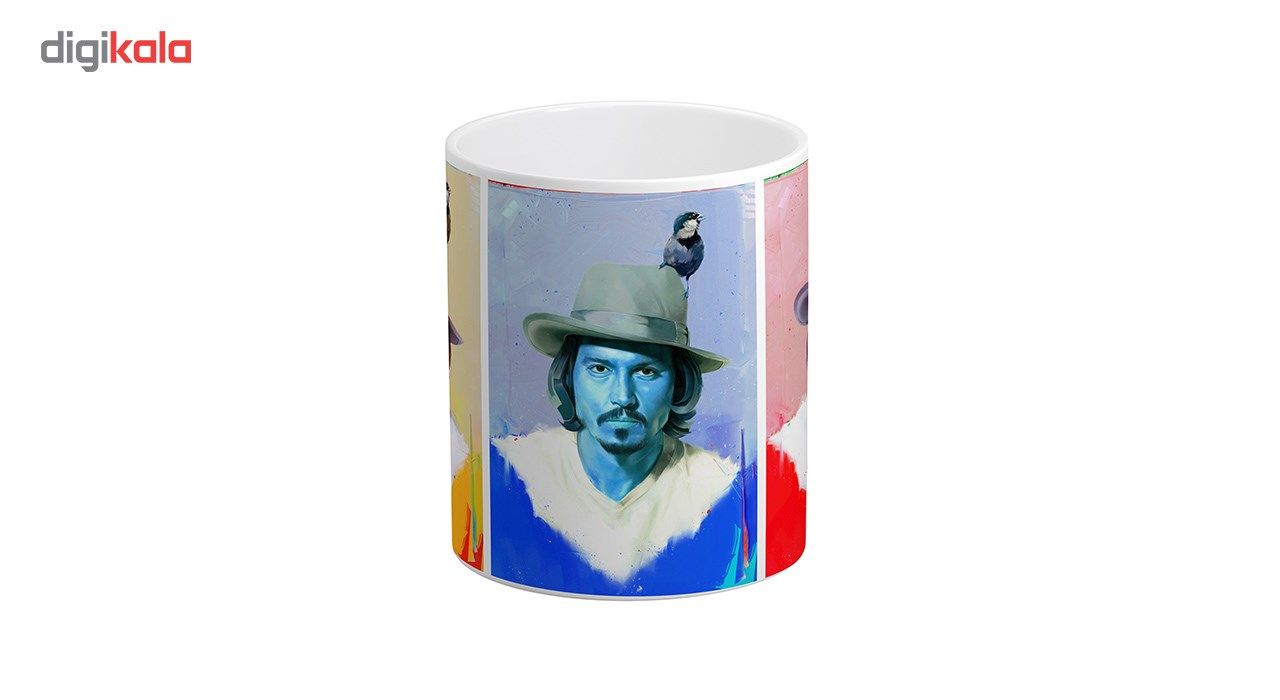 ماگ لومانا مدل Johnny Depp کد L1501 main 1 2