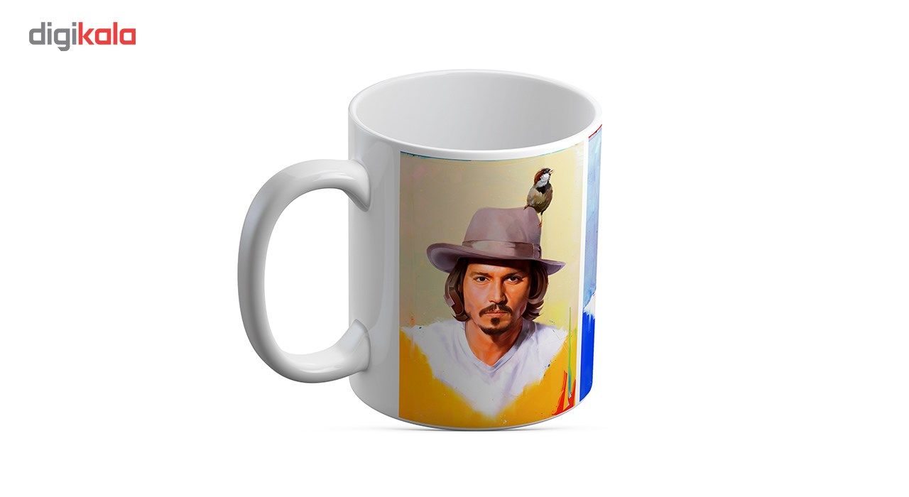 ماگ لومانا مدل Johnny Depp کد L1501 main 1 3