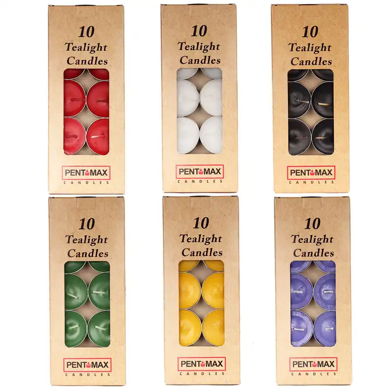 شمع وارمر پنت مکس مدل TeaLight بسته 10 عددی