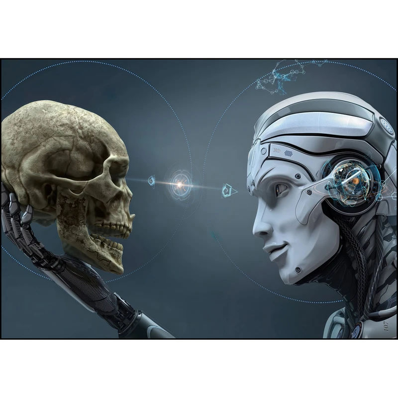 پوستر طرح عصر ربات ها مدل A3 107