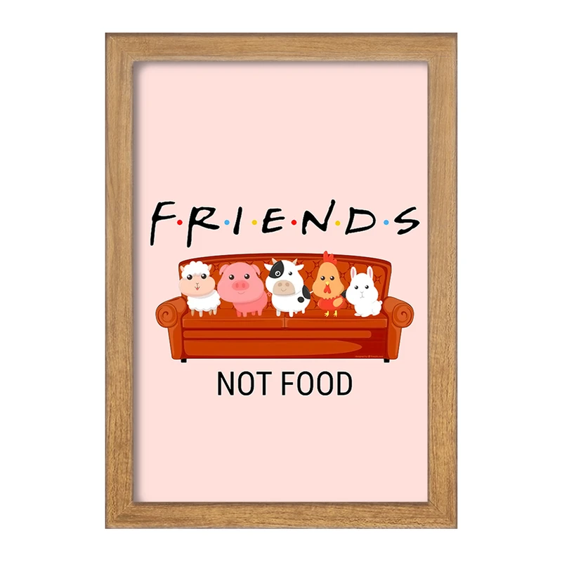 تابلو خندالو مدل حمایت از حیوانات کد 27372