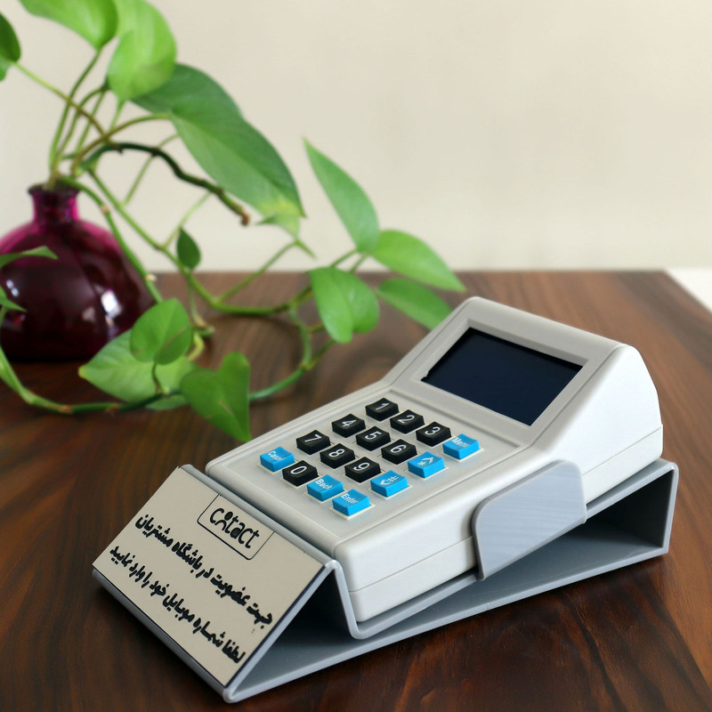 دستگاه ذخیره ساز شماره تماس مشتریان کانتکت مدل P70 به همراه پایه رو میزی