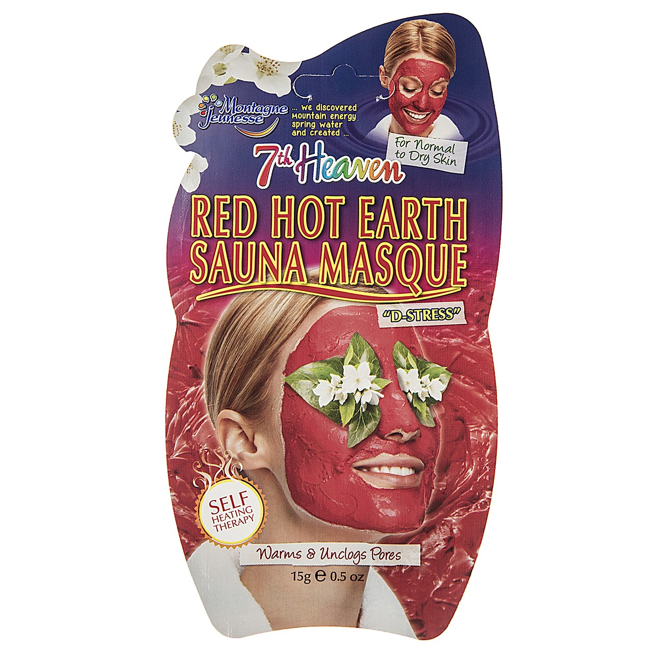 ماسک صورت مونته ژنه سری 7th Heaven مدل Red Hot Earth حجم 15 میلی لیتر