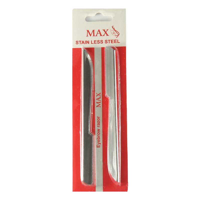 دسته تیغ ابرو مکس مدل VB مجموعه 2 عددی