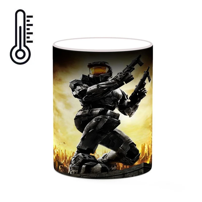 ماگ حرارتی کاکتی مدل بازی هالو Halo 2 کد mgh29011