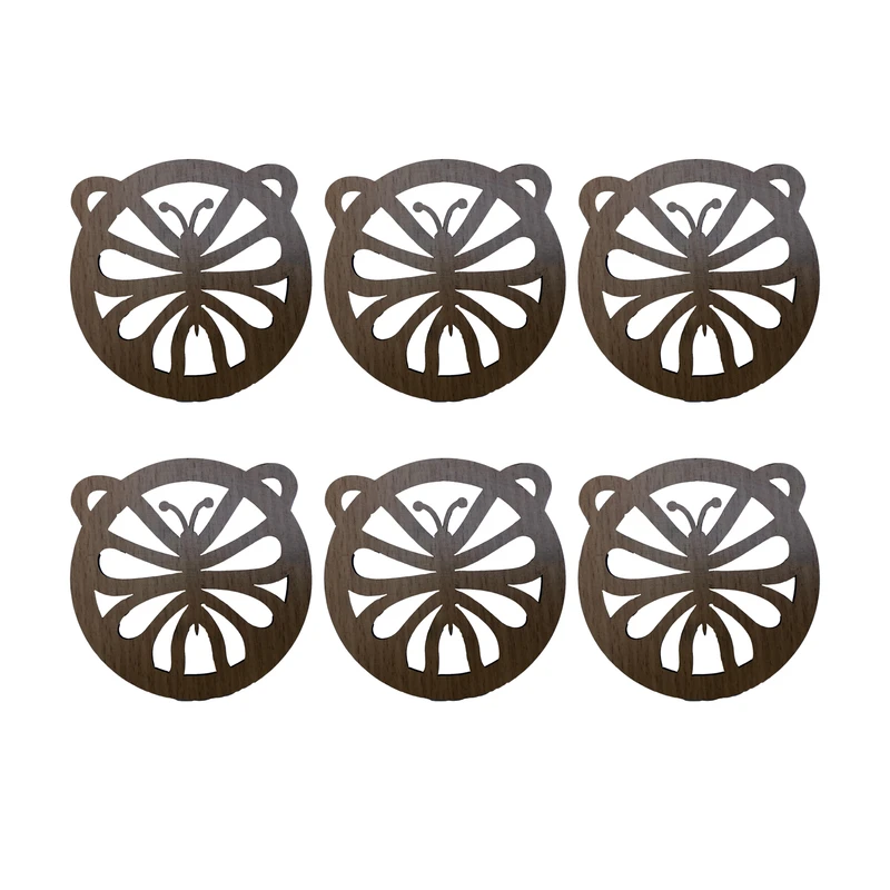 زیر لیوانی مدل G37 مجموعه شش عددی به همراه استند